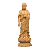 Southeast Asian solid wood Buddha  statue decoration  Medicine Buddha, Sakyamuni statue Hand Carved  Home feng shui statue