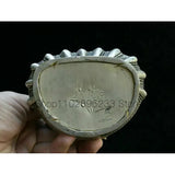 Concubine Tara Yab-Yum Buddha happiness angel Mandkesvara tibet Silver statues