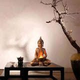 Statue Bouddha <br> Avec Bougie