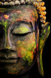 Tableau Bouddha <br> Couleur