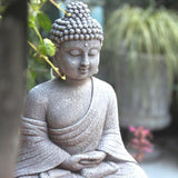 Statue Bouddha <br> Assis Extérieur