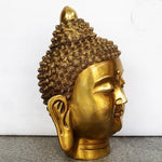 Tête de Bouddha <br> Laiton