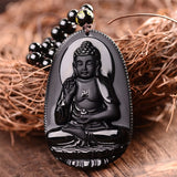 Pendentif Bouddha <br> Pierre