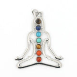 Pendentif Bouddha 7 Chakras