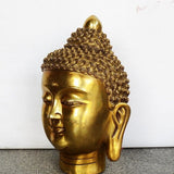 Tête de Bouddha <br> Laiton