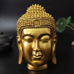 Tête de Bouddha Or