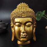 Tête de Bouddha Or