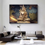 Tableau Bouddha Grand Format