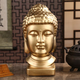 Tête de Bouddha en Or