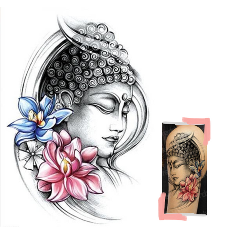 Tatouage Bouddha <br> Bras Femme